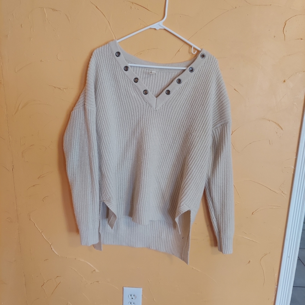 Wishlist cream sweater